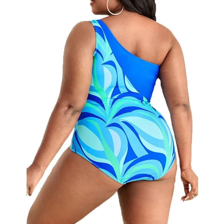 One Piece Cut-out Swimsuit - Verostyle