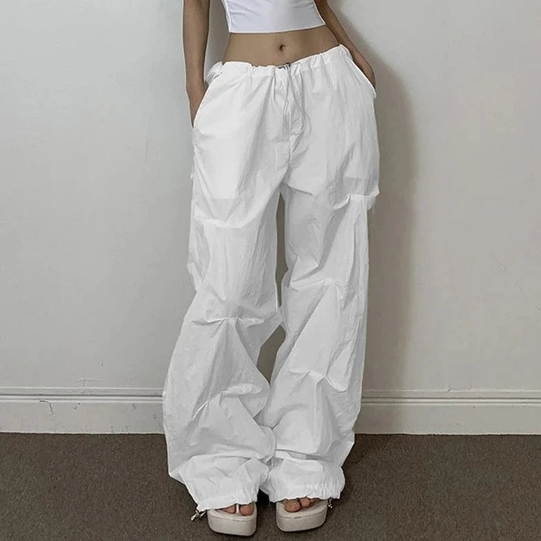 Casual Streetwear Loose Cargo Pants - Verostyle