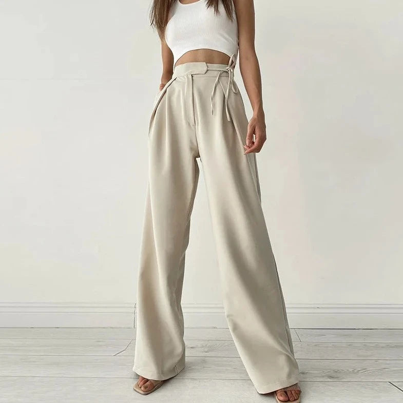 Tie Dye Causal Wide Legged Trousers - Verostyle