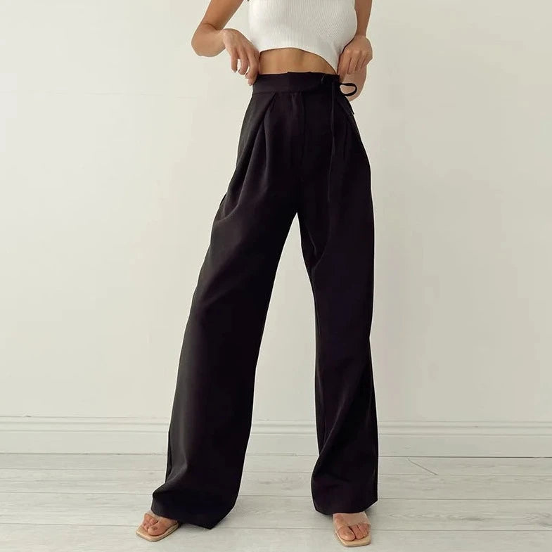 Tie Dye Causal Wide Legged Trousers - Verostyle