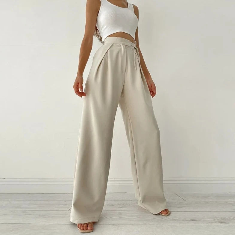 Tie Dye Causal Wide Legged Trousers - Verostyle