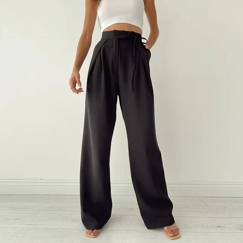 Tie Dye Causal Wide Legged Trousers - Verostyle