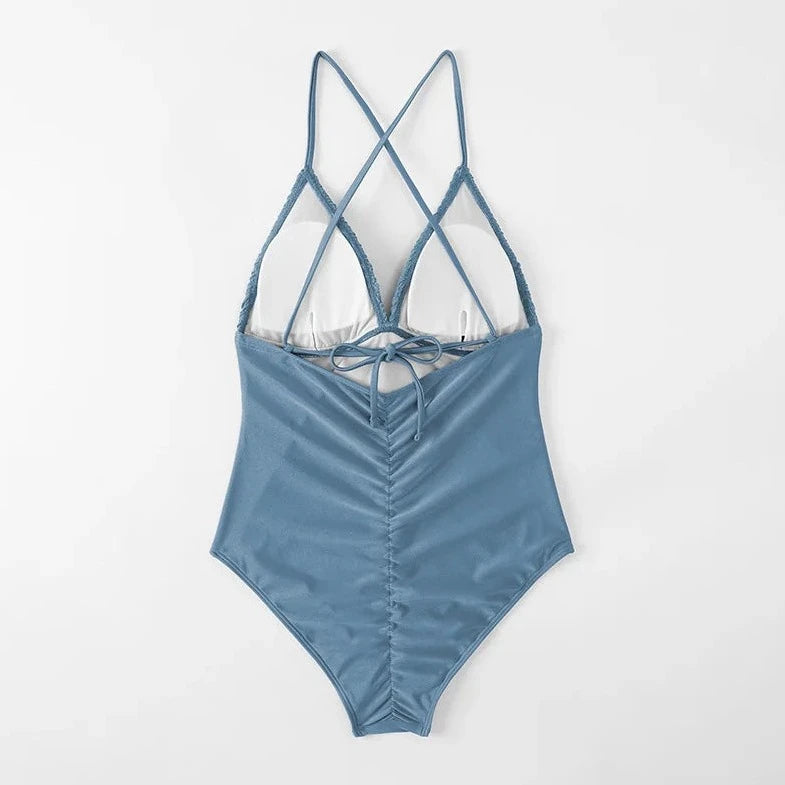 1 Piece Backless Swimwear - Verostyle