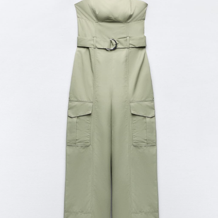 One Piece Cargo Pants Jumpsuit - Verostyle