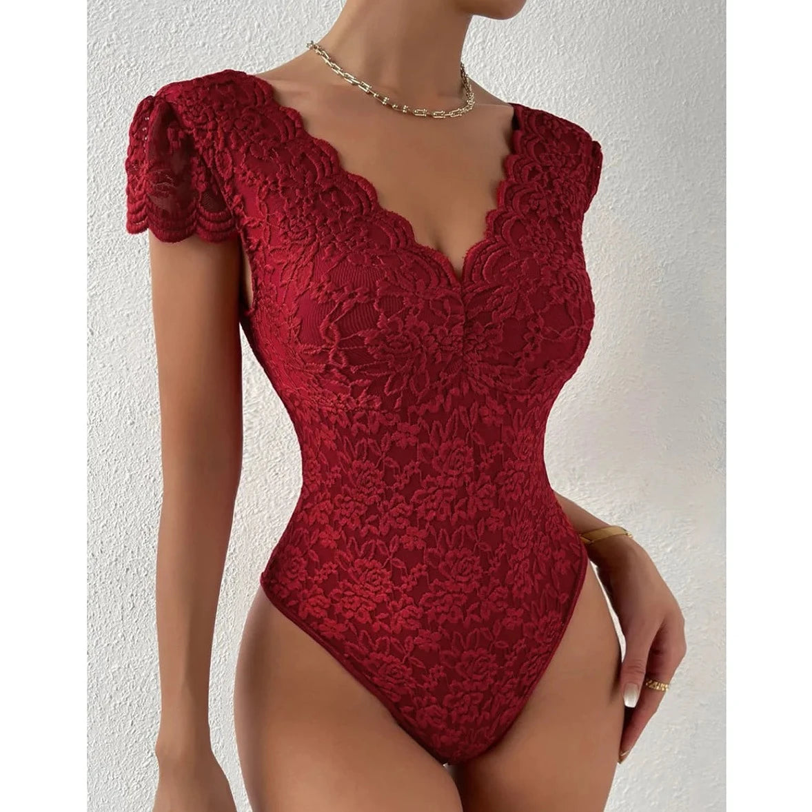 V-neck Backless designer Bodysuit - Verostyle