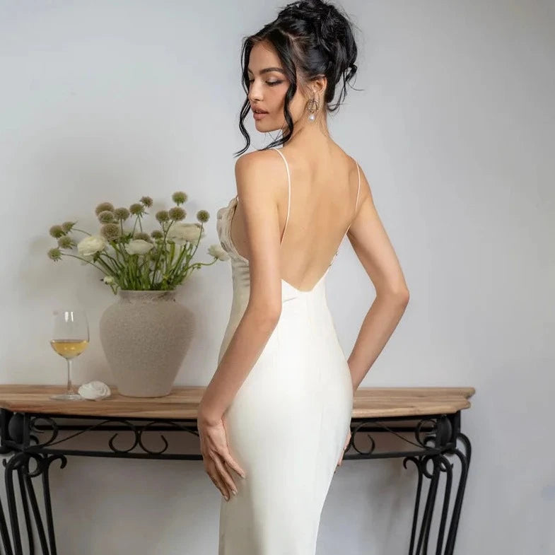 Sleeveless Backless Long Maxi Dress - Verostyle