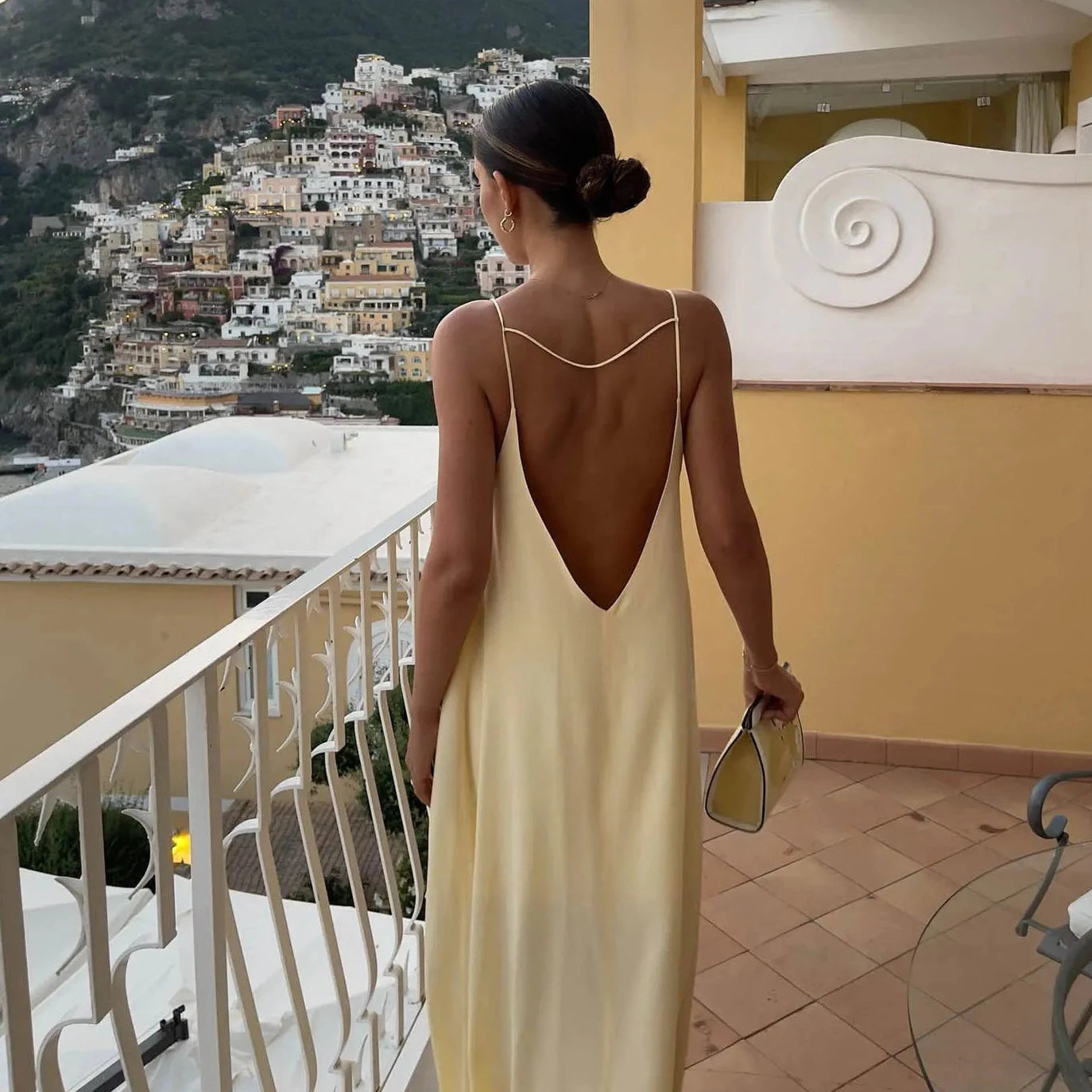 Sleeveless Backless Long Maxi Dress - Verostyle