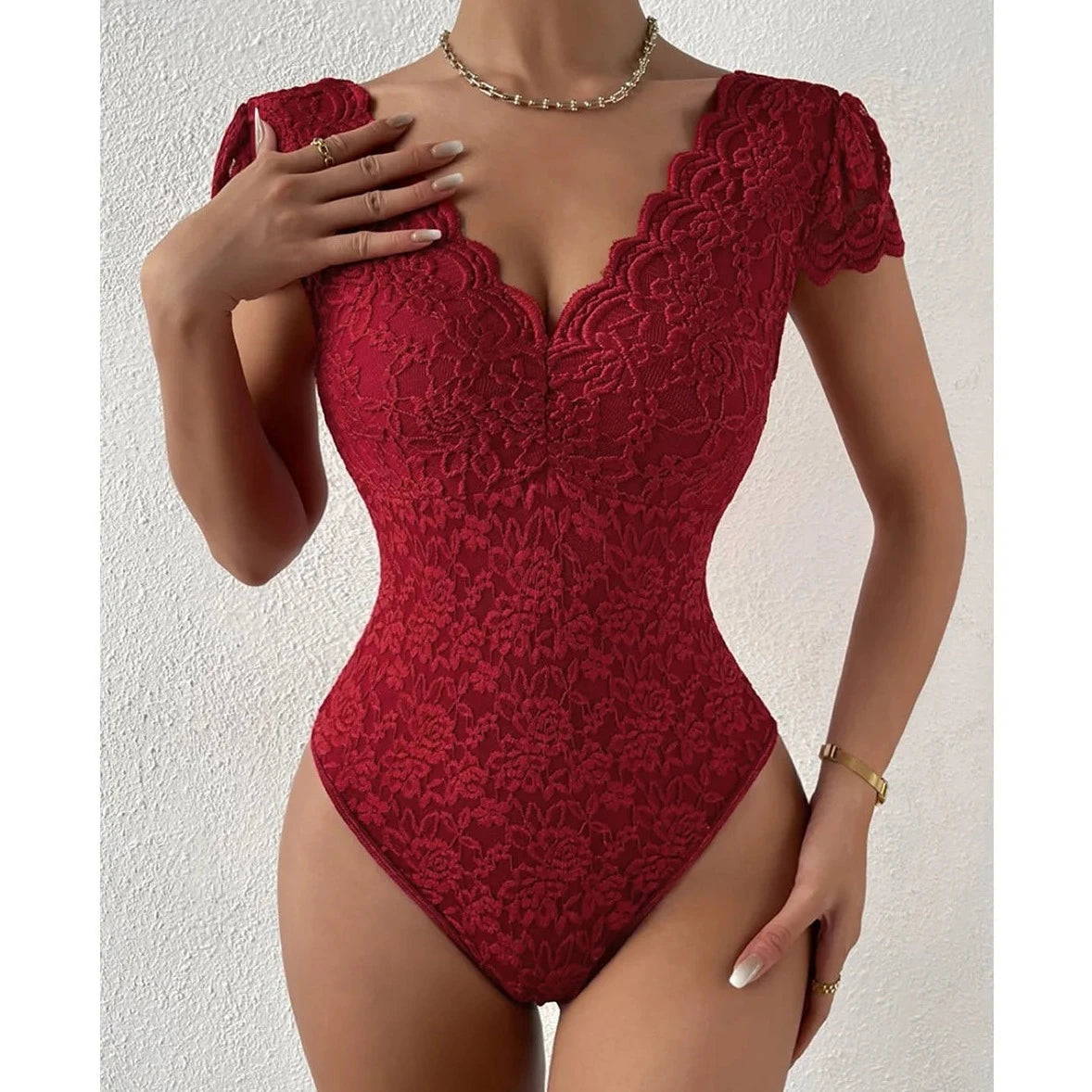 V-neck Backless designer Bodysuit - Verostyle